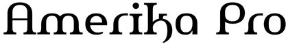 Amerika Pro free font