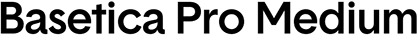 Basetica Pro font