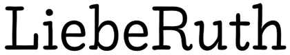LiebeRuth font