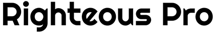 Righteous Pro font Righteous Pro font