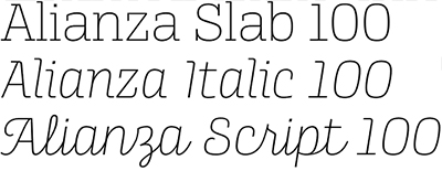 Alianza font Alianza font
