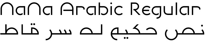 Nana Arabic font